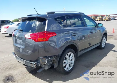 2013 Toyota Rav4 Limited from USA, damaged, VIN 2T3DFREV2DW090875